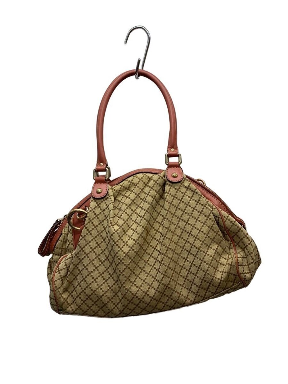 Gucci Diamante Sukey handbag beige brown canvas